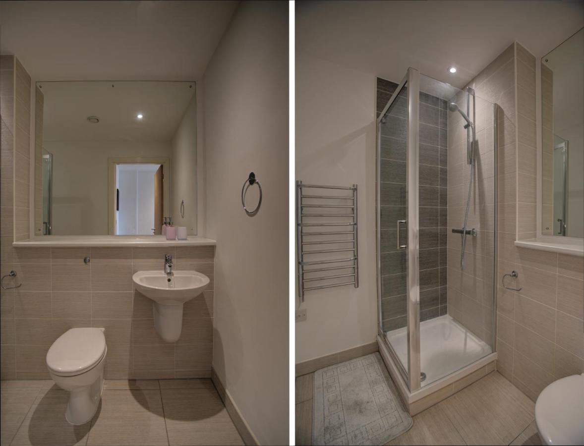 Lovely 2-Bed Apartment In Manchester With Parking 외부 사진
